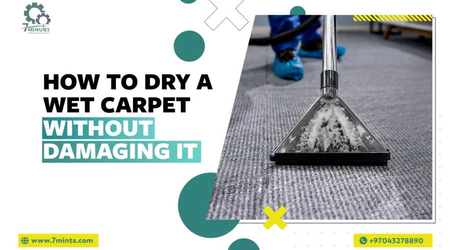 Dry a Wet Carpet Without Damaging It