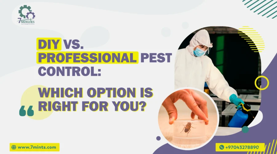 Do-it-Yourself vs Professional Pest Control