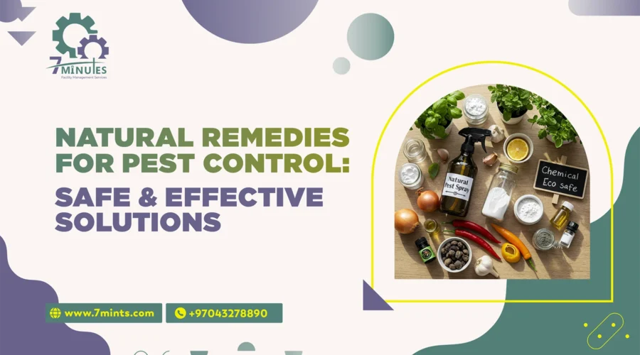 Natural Remedies for Pest Control: Safe and Effective Solutions