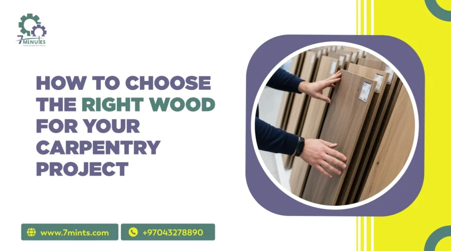 Right Wood for Your Carpentry Project